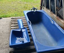 cast iron bath