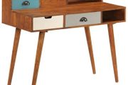 Writing Desk 110x50x90 cm Solid Acacia Wood