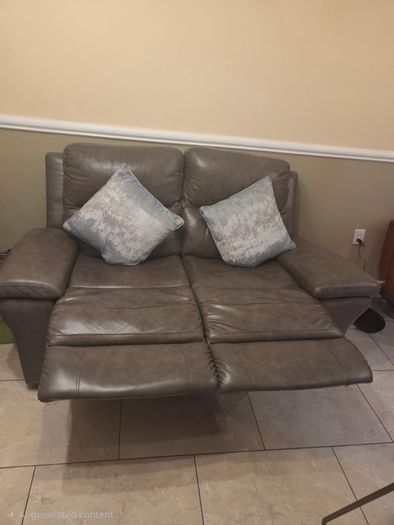 Two Seater Leather Recliner