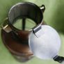 Vintage  Maritime Lanterns Copper Lantern 5-Sided Glass Walls Hangable Oil Lamp Image 5