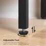 Slim Console Table, Narrow Console Table with 2 Drawers, Hallway Table with Storage, Sofe Table, Small Side Table for Small Spaces, Living Room, Entryway, Kitchen, Greige and Black Image 5
