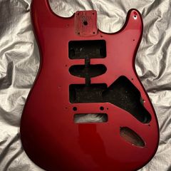 Fender Stratocaster squier Body 2004 Indonesia electric guitar parts accessories