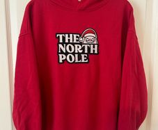 The North Pole Hoodie Age 8-9