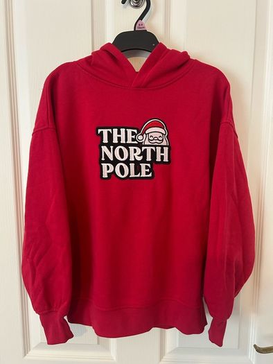 The North Pole Hoodie Age 8-9
