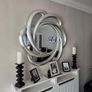 Hadleigh Large Round Swirl Mirror Image 3