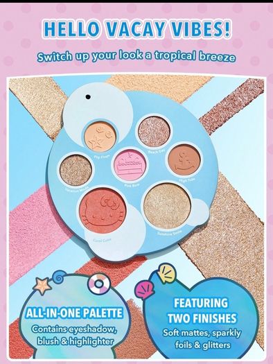 Sheglam X Hello Kitty Complete Collection Make Up Set Brand New