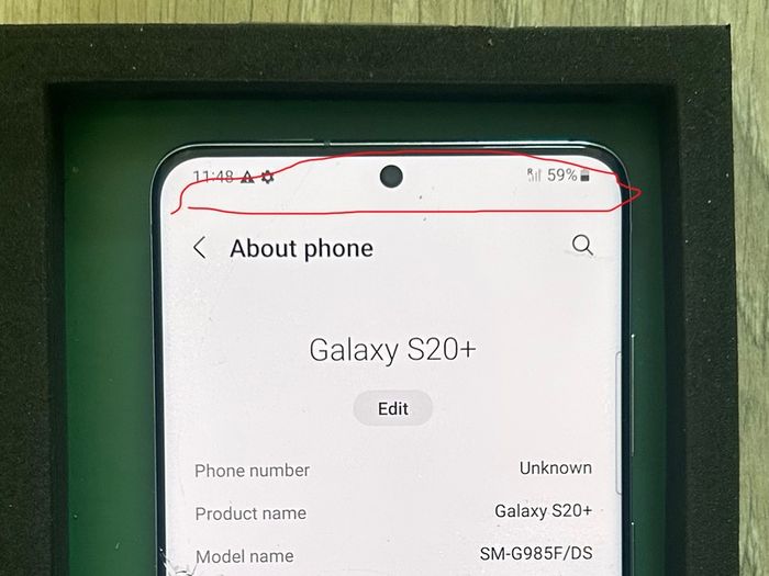 Samsung S20+