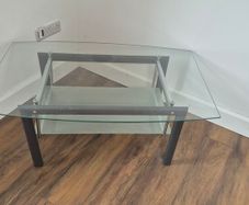 glass table