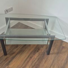 glass table