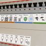 1 set Electrical Switch Label Stickers, new, unopened. Image 3