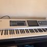 SELLING ASAP Multi intstrument synth/gran piano keyboard  + desktop Roland speaker Image 2