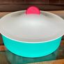 Vintage Tupperware Microwave Steamer Multicoloured 1980s Image 2