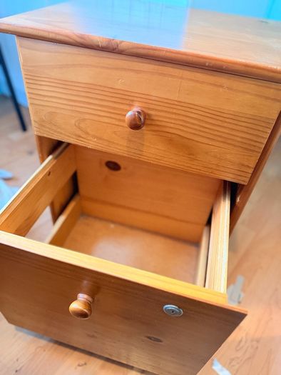 solid pine drawer