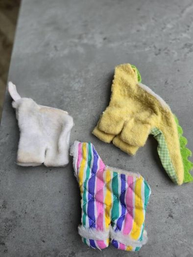 3 x Playwear Ponywear Baby Outfits MLP G1 My Little Pony