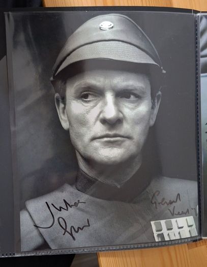 Autographed Star wars