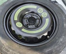 Mercedes W204 C class space saver wheel 16"