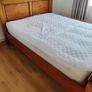 Solid Wooden King Bed & Matching bed side Lockers Image 6