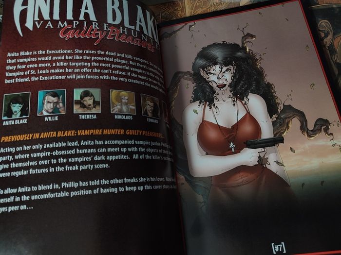 Anita Blake Vampire Hunter ! Guilty Pleasures ! Volume 2 ! Graphic Novel ! 2008 ! by Marvel !