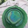 Antique Majolica Green Grape Plate Image 2