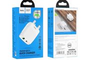 Hoco 2 PORT  USB QUALCOMM 3.0 QUICK Charging Plug Wall Charging For Iphone Samsung Charger