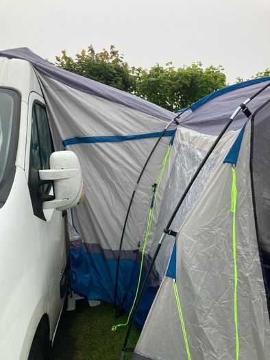 Driveaway awning