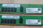 32gb Samsung Ddr4-3200 Ecc Registered Server Ram, 2x16gb, M393a2k40db3-cweby