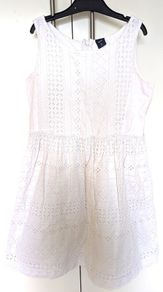 White Gap dress
