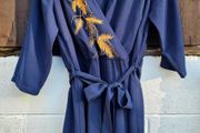 Blue Midi Dress - Size 16