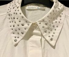 Oversized studded shirt size M 12 - 18