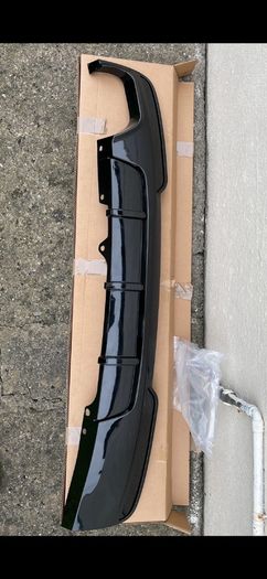BMW F10 MPerformance Rear Diffuser Gloss Black