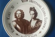 Barratts Swedish royalty plate