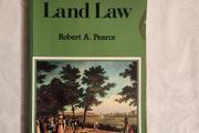 Land Law. By Robert A. Pearce. Irish Law Texts. First Edition Paperback In Good Condition. See Photos For Condition.