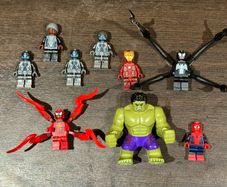 Lego Marvel minifigures
