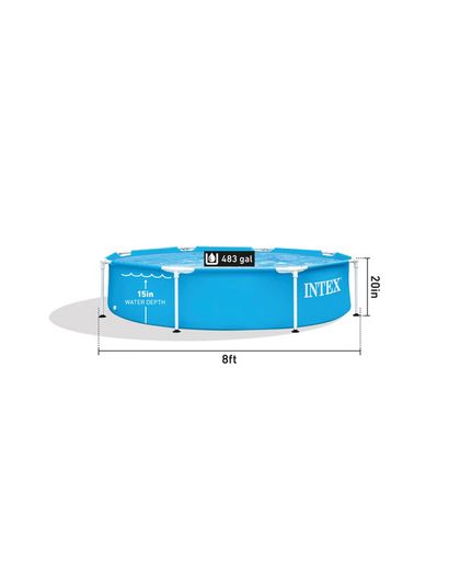 Intex 1,828 litre Metal Frame Pool Used Only 3 Times  40.00