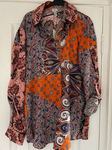 Printed Blouse River Island BNWT