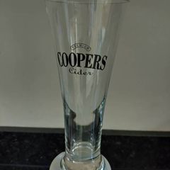 Coopers cider glasses