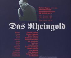 Wagner. Das Rheingold.2 x CD Boxset. Free Postage!