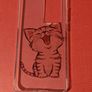 Huawei 40 Pro Case with Cat Image 2