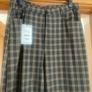 Fab Zara Grey and Beige Check Plaid Balloon Trousers  Size XL UK 14 Image 10