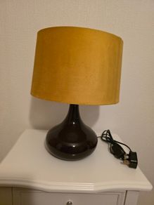 Chocolate Brown Table Lamp