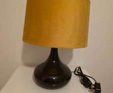 Chocolate Brown Table Lamp