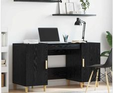 Black Office Desk