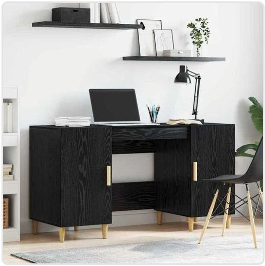 Black Office Desk