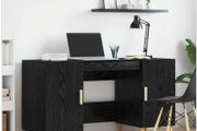 Black Office Desk