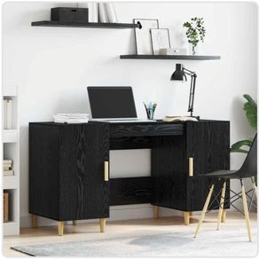 Black Office Desk