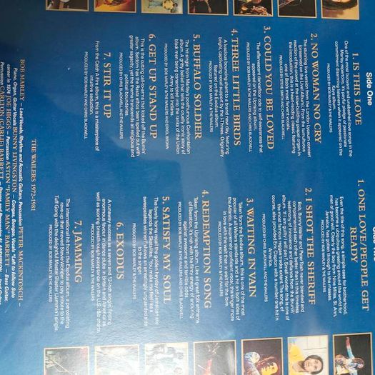 Bob Marley & The Wailers, Legend compilation LP, original press.