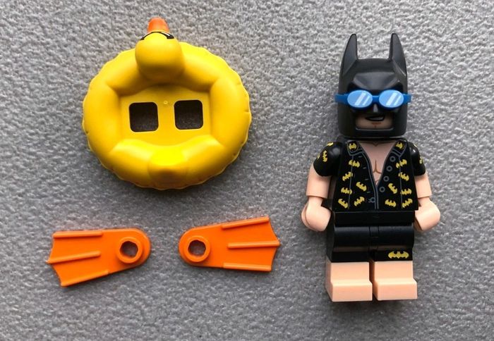 Lego VACATION BATMAN Minifigure Lego Batman Lego Minifigure