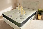 King Size Cream Divan Bed