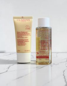 New Clarins Cleansing Duo Set
