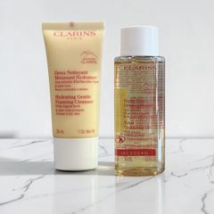 New Clarins Cleansing Duo Set
